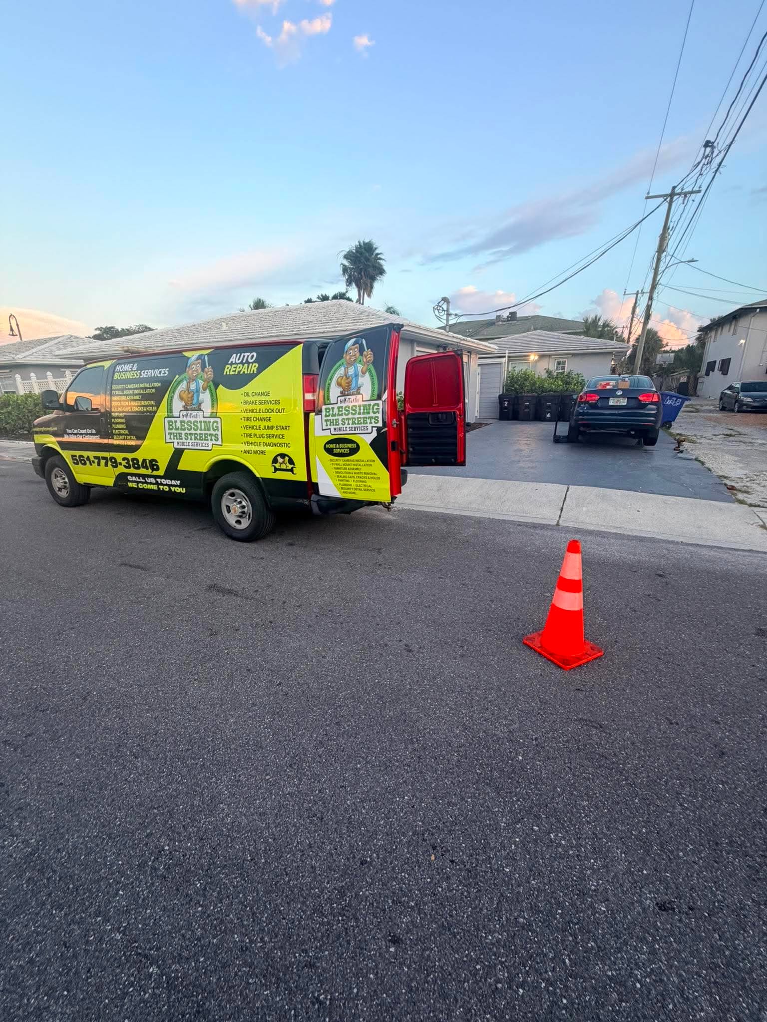 Blessing The Streets mobile automotive service work